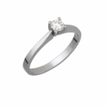 Δαχτυλιδι Μονοπετρο με Διαμαντι 0,15 Ct , F , VS1